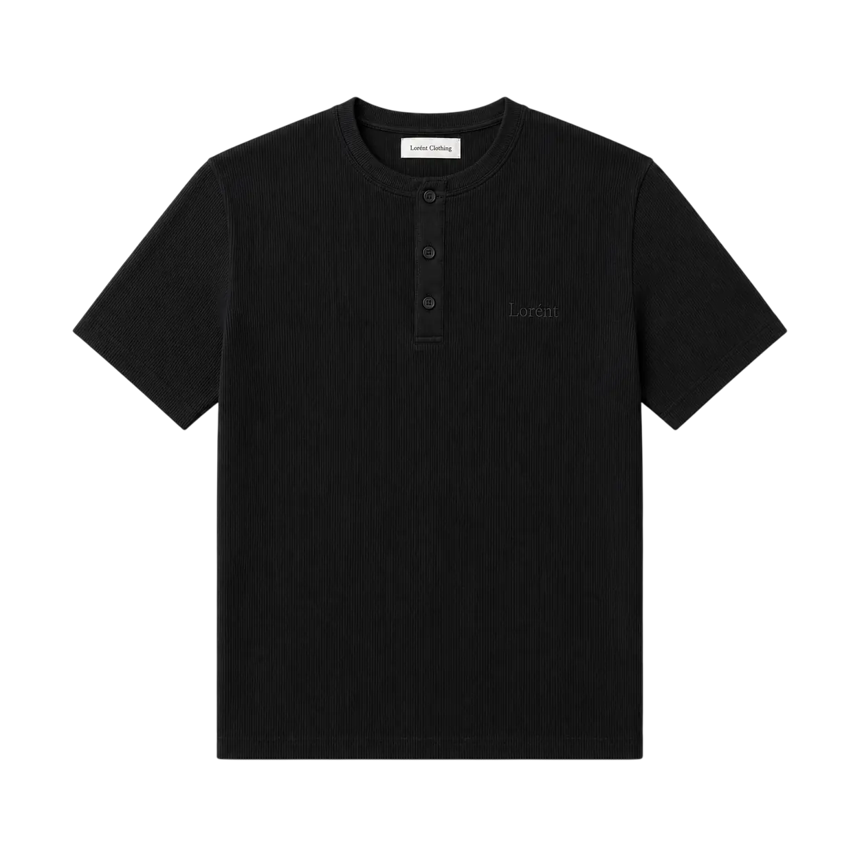 Aurelio black henley