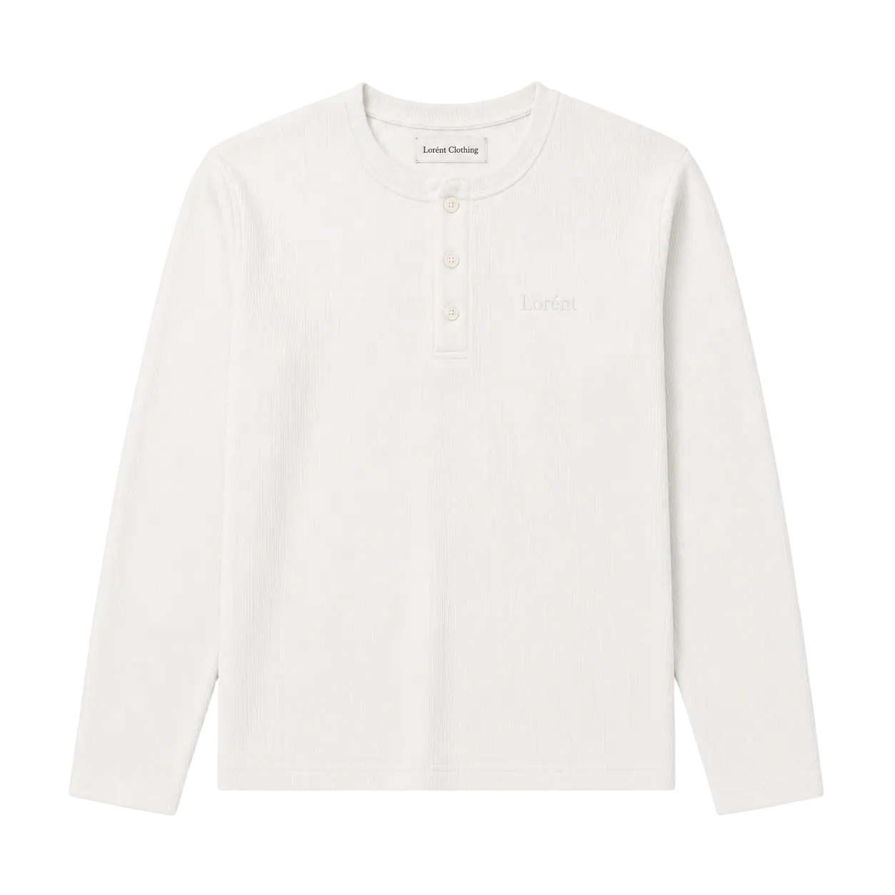 Matteo white henley